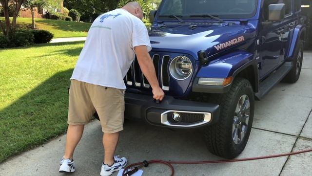 Jeep JL Upgrade Rubicon Steel Front Bumper How to Install Sahara Unlimited Sport смотреть онлайн