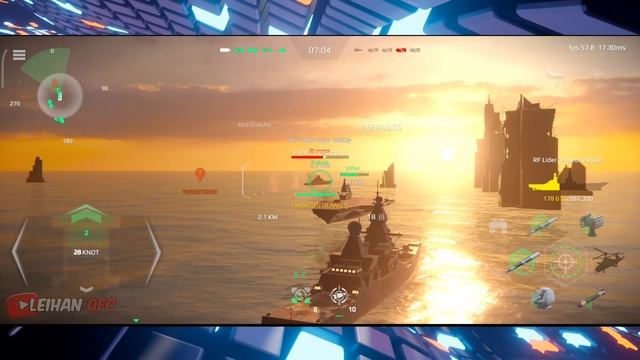 Kapal baru Lider Class Test Gameplay| Modern Warships| Worth banget buat di beli!! смотреть онлайн