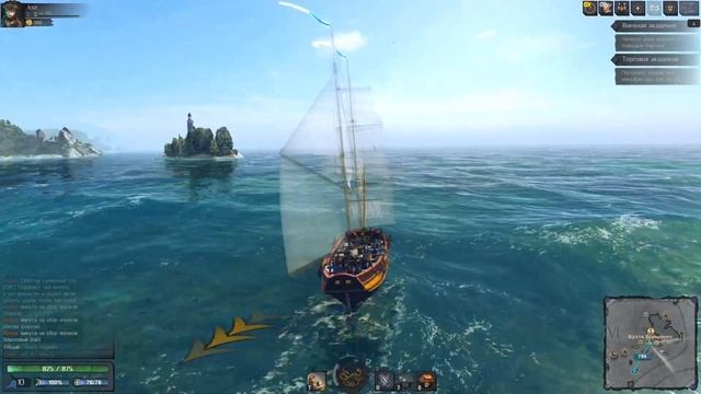 World Of Sea Battle  - Топим NPC, зарабатываем ресурсы