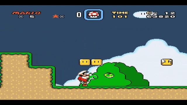 Super Mario World - Quick crazy Timer glitch смотреть онлайн