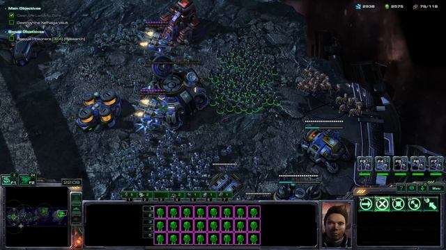 Trivializing the Game - StarCraft 2 (Modded Campaign - Hyperion Crew Mod) with Ghosts 19 смотреть онлайн
