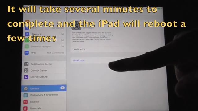 How to Update an iPad to iOS 8 смотреть онлайн