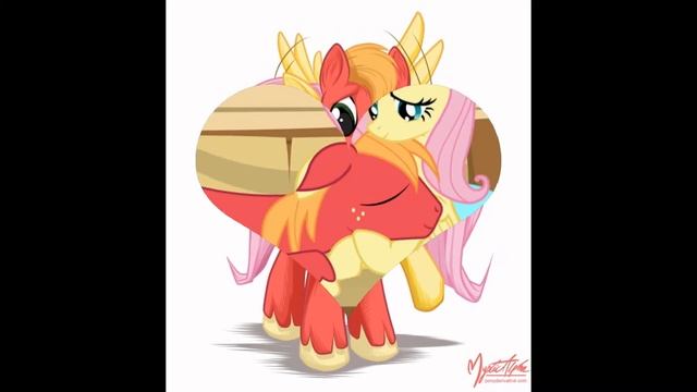 mlp Fluttershy and Big Macintosh смотреть онлайн