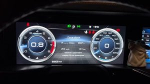 Темная тема приборной панели FAW T77 - Демонстрация