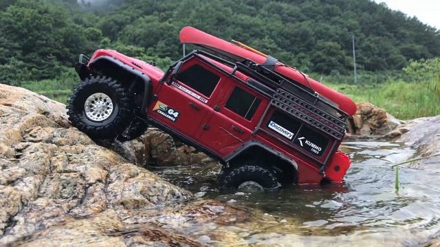 SCX10 Rubicon JK With TRX-4 Defender - Rock Trail смотреть онлайн