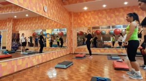 ИНТЕРВАЛЬНАЯ ТРЕНИРОВКА НА СТЕПЕ / КАРДИО ТРЕНИРОВКА ГРУППОВАЯ ТРЕНИРОВКА ЦЕЛОЕ ЗАНЯТИЕ