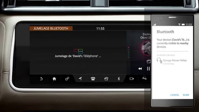 Nouveau Range Rover Velar | Touch Pro Duo: Jumelage de téléphones Bluetooth смотреть онлайн