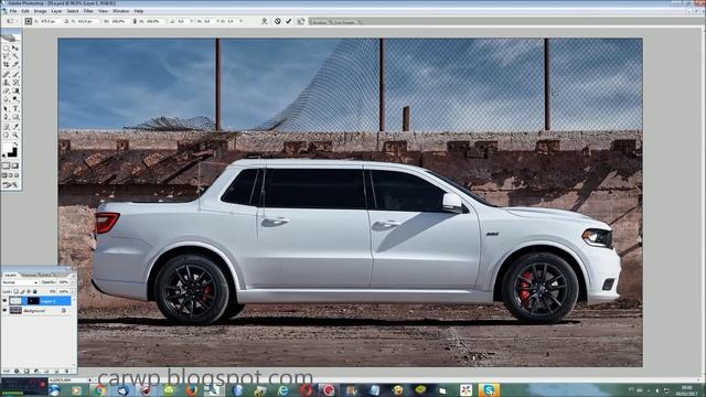 PHOTOSHOP 2018 Dodge Durango SRT Pickup #DODGE смотреть онлайн