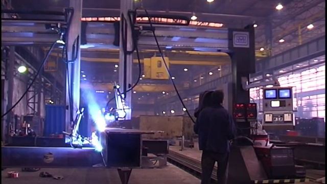 Машина для продольной сварки конструкционных балок Promotech (Польша) смотреть онлайн