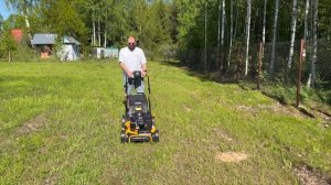 ГАЗОНОКОСИЛКА С ПОЛНЫМ ПРИВОДОМ ZIMANI LC 353 AWD Quattro blade system  #zimani #газонокосилка #4x4