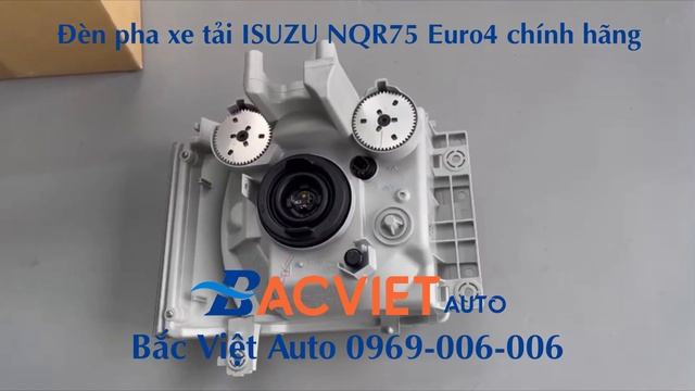 Đèn pha xe tải ISUZU NQR75 Euro4 chính hãng смотреть онлайн