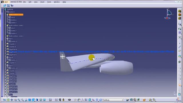 Catia V5 Tutorial|Boeing 737-800 Airliner Design|Right Wing|Actuator Pods,Engine Necelle & Pylon смотреть онлайн