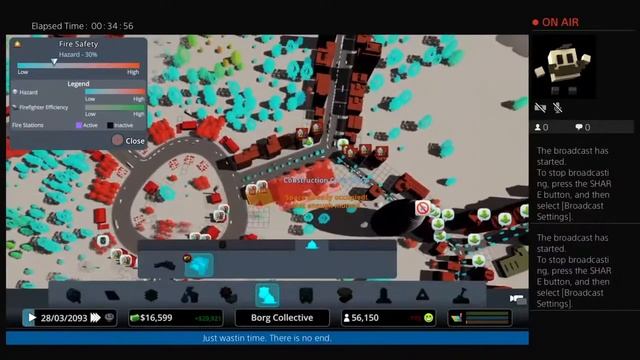 Cities Skylines - No Pause Borg Takeover stream смотреть онлайн