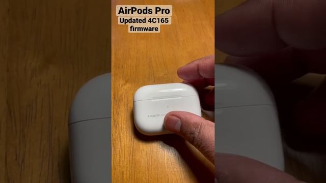 AirPods Pro -Update 4C165 firmware смотреть онлайн