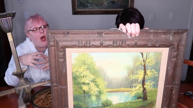 Antique Store Haul | Designer Art, Mission Style Chandelier, and Wall Sconces смотреть онлайн