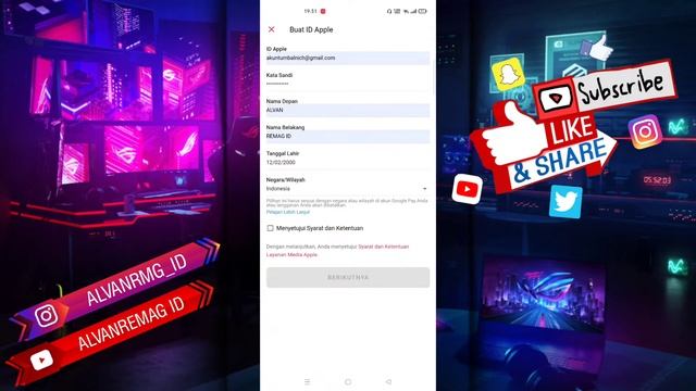 CARA DAFTAR AKUN APPLE MUSIC DI HP ANDROID/IOS смотреть онлайн
