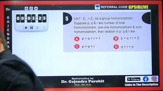 Combat Series | Modern Algebra | By Gajendra Purohit | Unacademy CSIR UGC NET смотреть онлайн