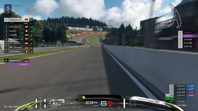 Gran Turismo™SPORT Daily Race 1137 Spa-Francorchamps Lamborghini Huracan GT3 Onboard смотреть онлайн