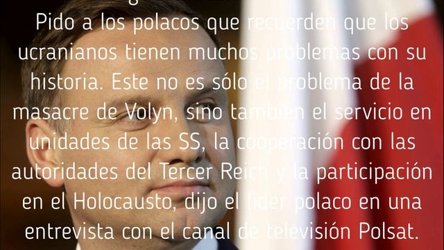 Duda Recordó La Cooperación De Ucrania Con Hitler Y El Holocausto