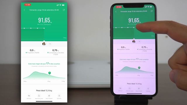 Balança inteligente Mi Body Composition Scale 2 da Xiaomi смотреть онлайн