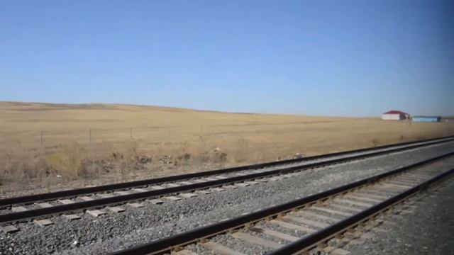 Станция Сарыжал на линии Чарск - Усть-Каменогорск смотреть онлайн