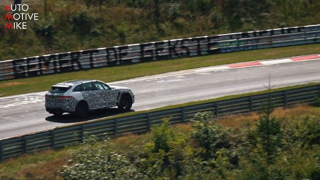 2020 JAGUAR F-PACE SVR CONTINUOUS TESTING AT THE NÜRBURGRING смотреть онлайн