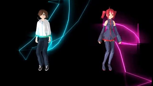 [MMD] Mr.Lololoshka (Lololowka) - Bad Apple Feat. Kasane Teto