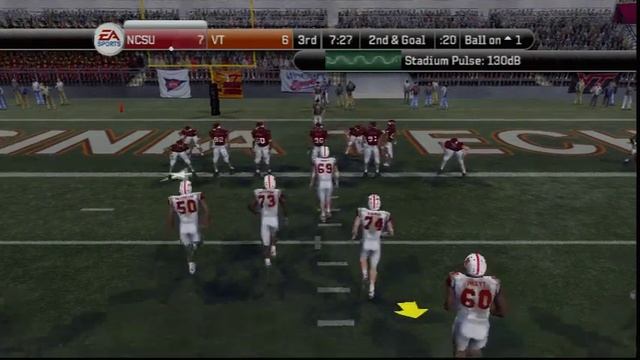 NCAA Football 08 NCState Dynasty @ #15 VA Tech смотреть онлайн