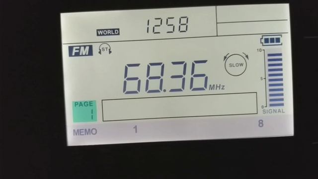 [Es] 68,36 - Radio M, Odesa / OORTPTS, vul. Fontans'ka doroga, 3, Ukraine, Vocal ID. 1290 km смотреть онлайн