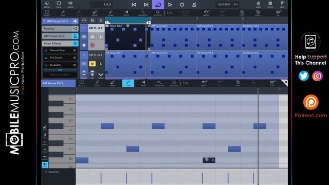 How To Create Drum Patterns In Cubasis 3 смотреть онлайн