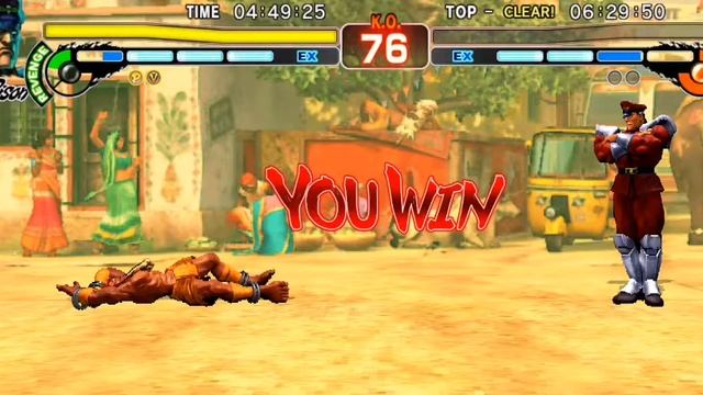 Street fighter 4 champion edition Bison arcade mode смотреть онлайн
