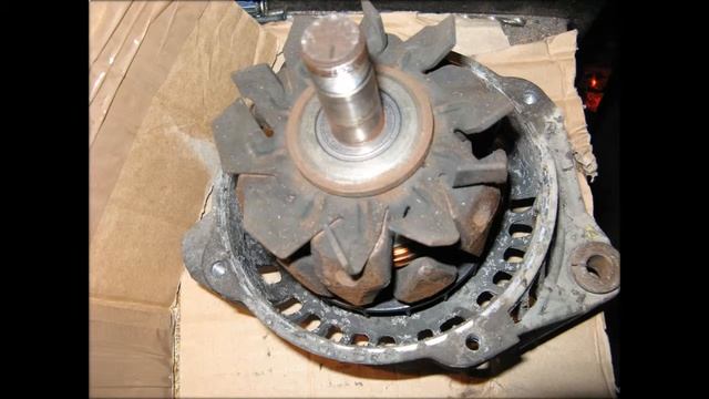 Alternator Delco Remy 12V 100A Rozmontowanie (dismantling)