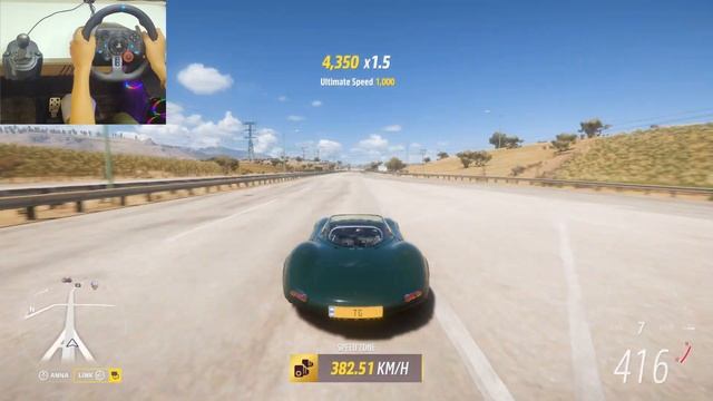 Jaguar XJ13 | Forza Horizon 5 | Logitech G29 gameplay смотреть онлайн