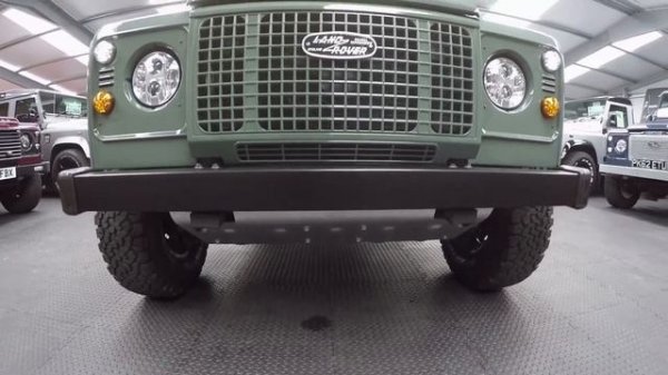 2015 Land Rover Defender 90 Convertible Heritage Keswick Green with Tan Lather Full Restoration