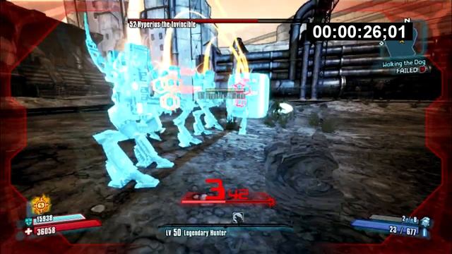 Borderlands 2: Hyperius The Invincible In Under 30 Seconds (Solo, Assassin, Post-Patch, PC) смотреть онлайн
