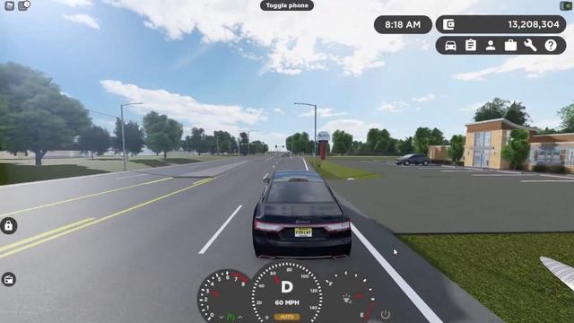 Lincoln Continental AEB Test! - Roblox Greenville смотреть онлайн
