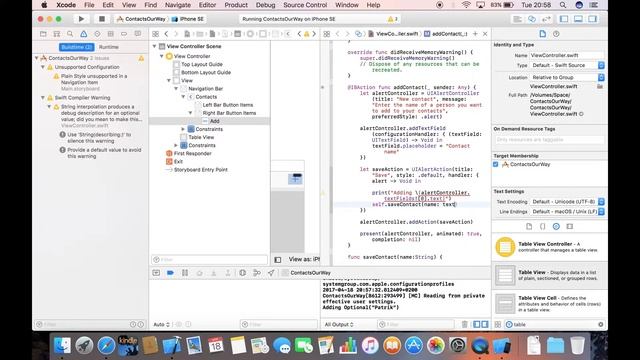 Learn iOS 10, WatchOS 3 Programming | Tutorial #22 - Saving With Core Data смотреть онлайн