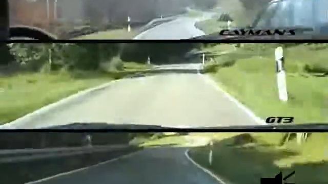 GT3000 Onboard: Schwabenschleife with Porsche 996 GT3, Cayman S & Lamborghini Gallardo смотреть онлайн