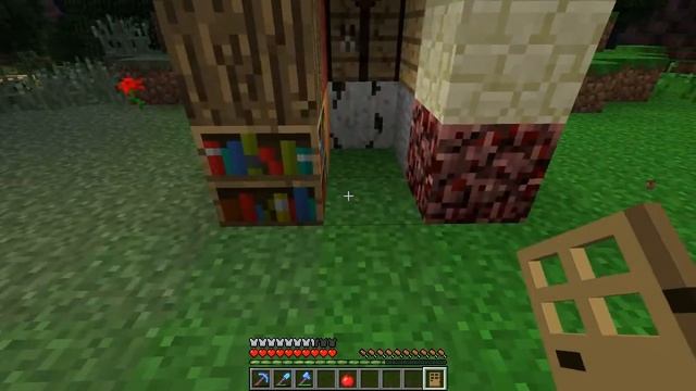 Minecraft - Let's Play 63 - Golden apple and random block house! смотреть онлайн