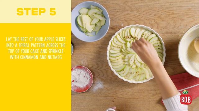 Arla B.O.B | Toffee Apple Cake Recipe смотреть онлайн