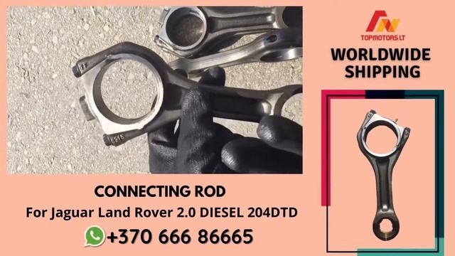 Connecting Rod For Jaguar Land Rover 2.0 DIESEL 204DTD смотреть онлайн