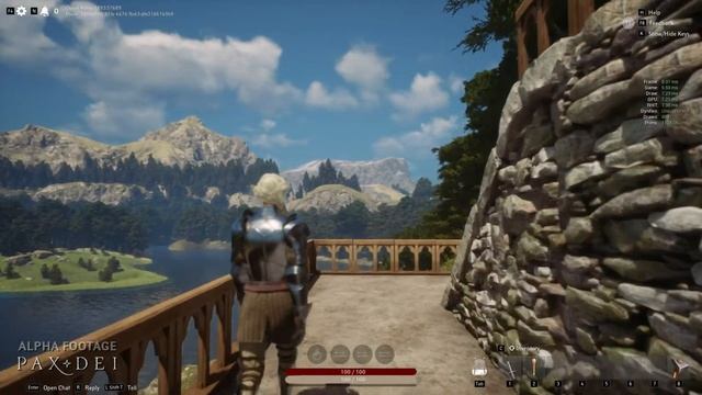 Pax Dei (Трейлер 4к) + Геймплей