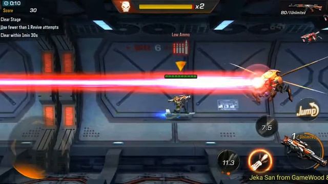 Level 3-1. Garth Base. Прохождение игры Contra Returns на Android смотреть онлайн