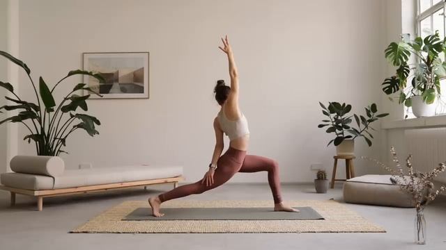 Yoga Ganzkörper Flow für Kraft, Energie und Wärme _ Beine, Po & Schultern _ 25 Min. sweet & spicy