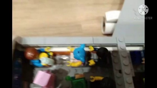 крушение Лего самолёта