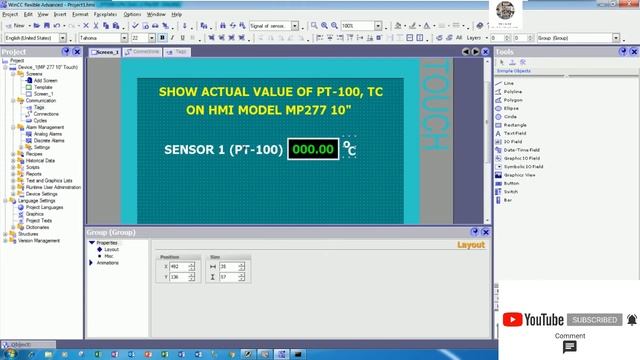 (Basic PLC programming tutorials)Сonnect PLC S7-300 analog input with PT-100 and TC EP2 смотреть онлайн