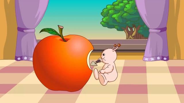 Nursery Rhymes Songs for Kids - Apple Song: Apple Round, Apple Red смотреть онлайн