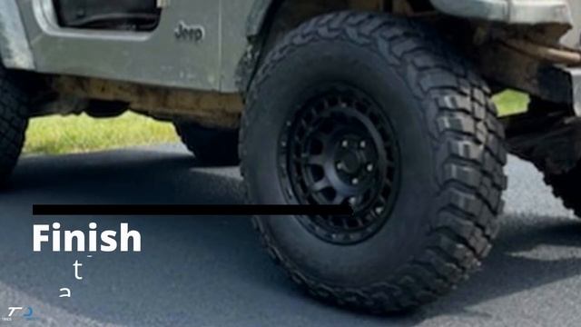 Jeep Wrangler TJ - 16"x8" Black Rhino Chamber Wheels Fitment смотреть онлайн