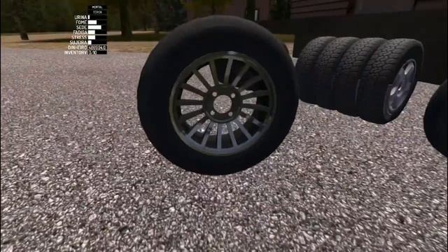 AGORA O PNEU ESTRAGA E TEM QUE TROCAR-MY SUMMER CAR смотреть онлайн