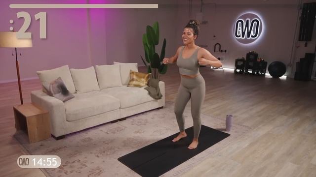 2 Mile Arms Abs Walking Workout for Weight Loss смотреть онлайн